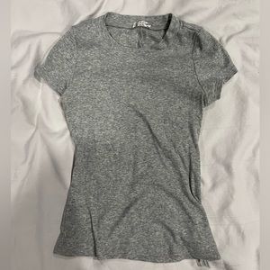 Intimately free ribbed grey t shirt